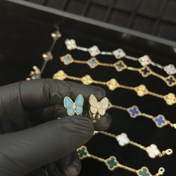 Van Cleef Butterfly Earrings 