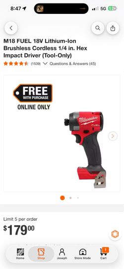 Milwaukee m18 fuel impact driver