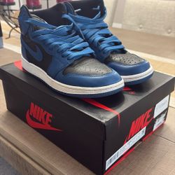 Air Jordan 1 Retro High OG, Marina Blue Size 7