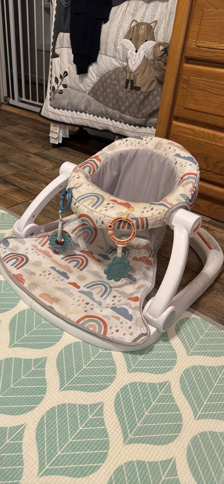 Fisher-Price Portable Baby Chair Sit-Me-Up Floor Seat