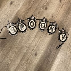 New Halloween SPOOKY Banner 