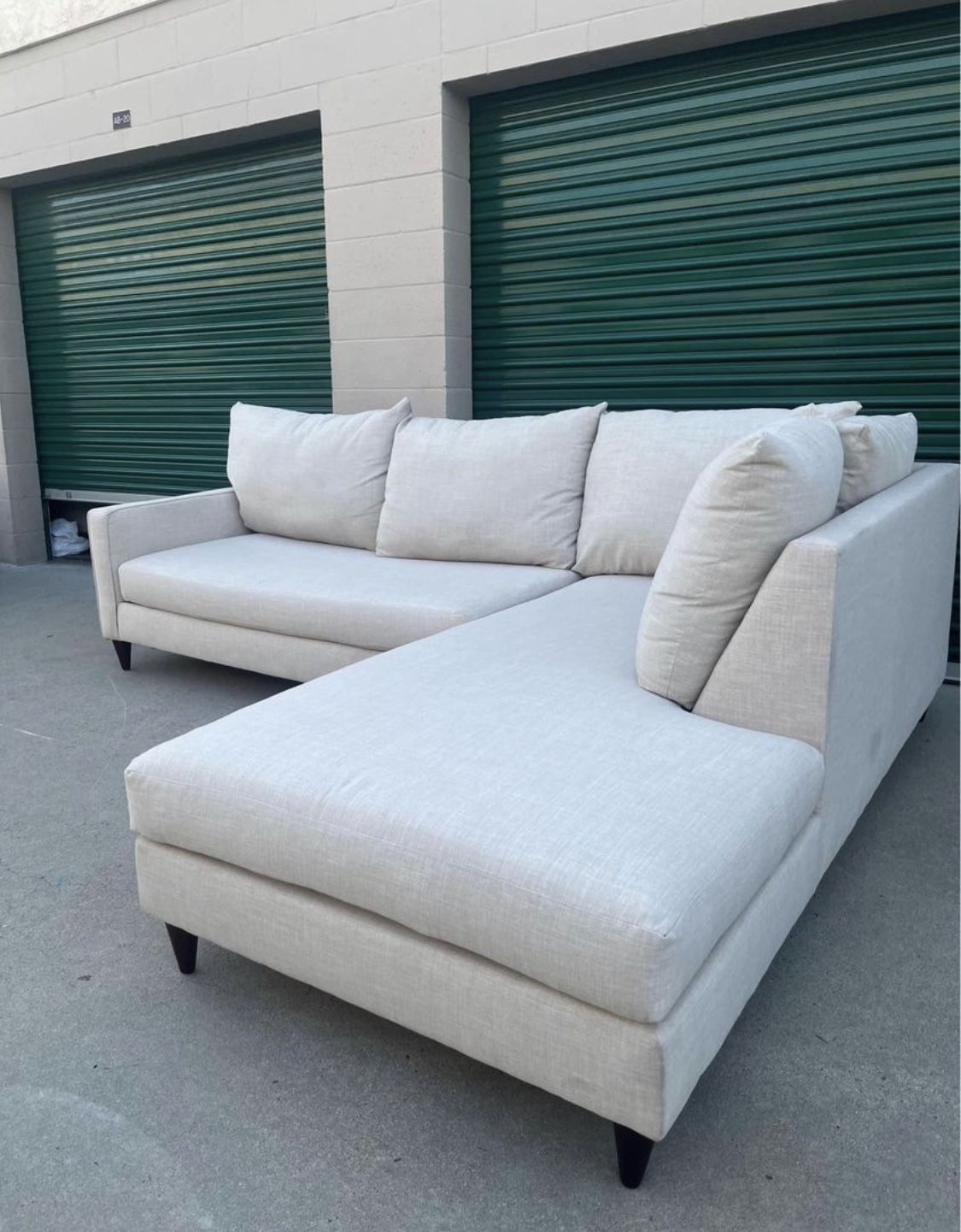 Beige Sectional Couch *Delivery Available*