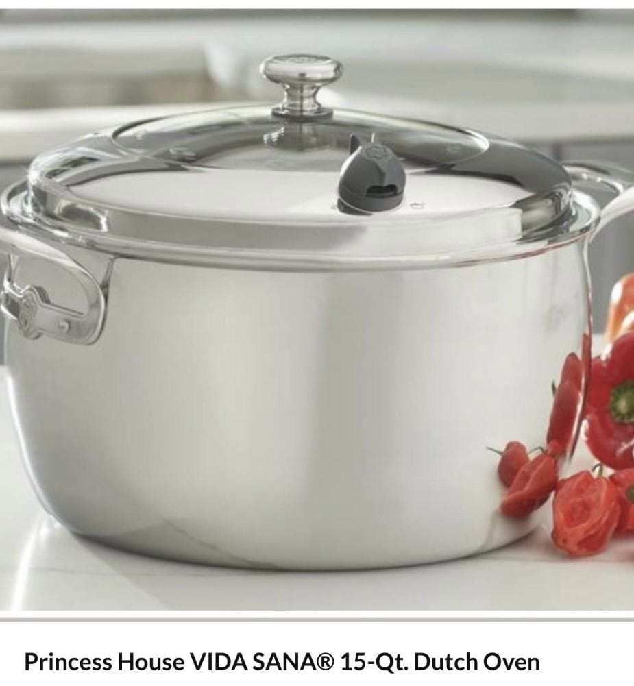 Princess House VIDA SANA® 15-Qt. Dutch Oven