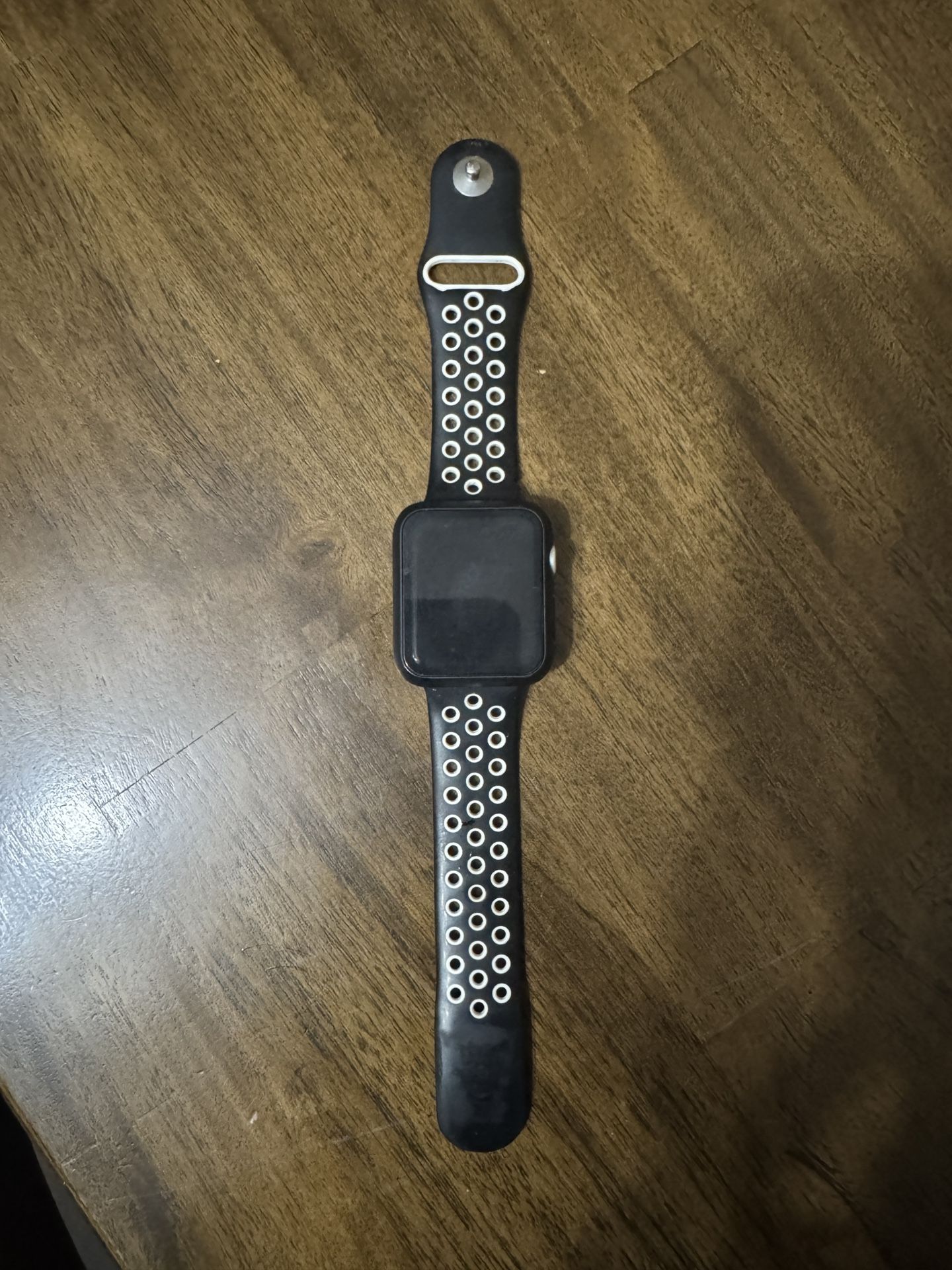 Apple watch series 3 with privacy screen protector