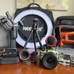 Canon EOS M50 Camera Bundle (Content Creator Starter Kit)