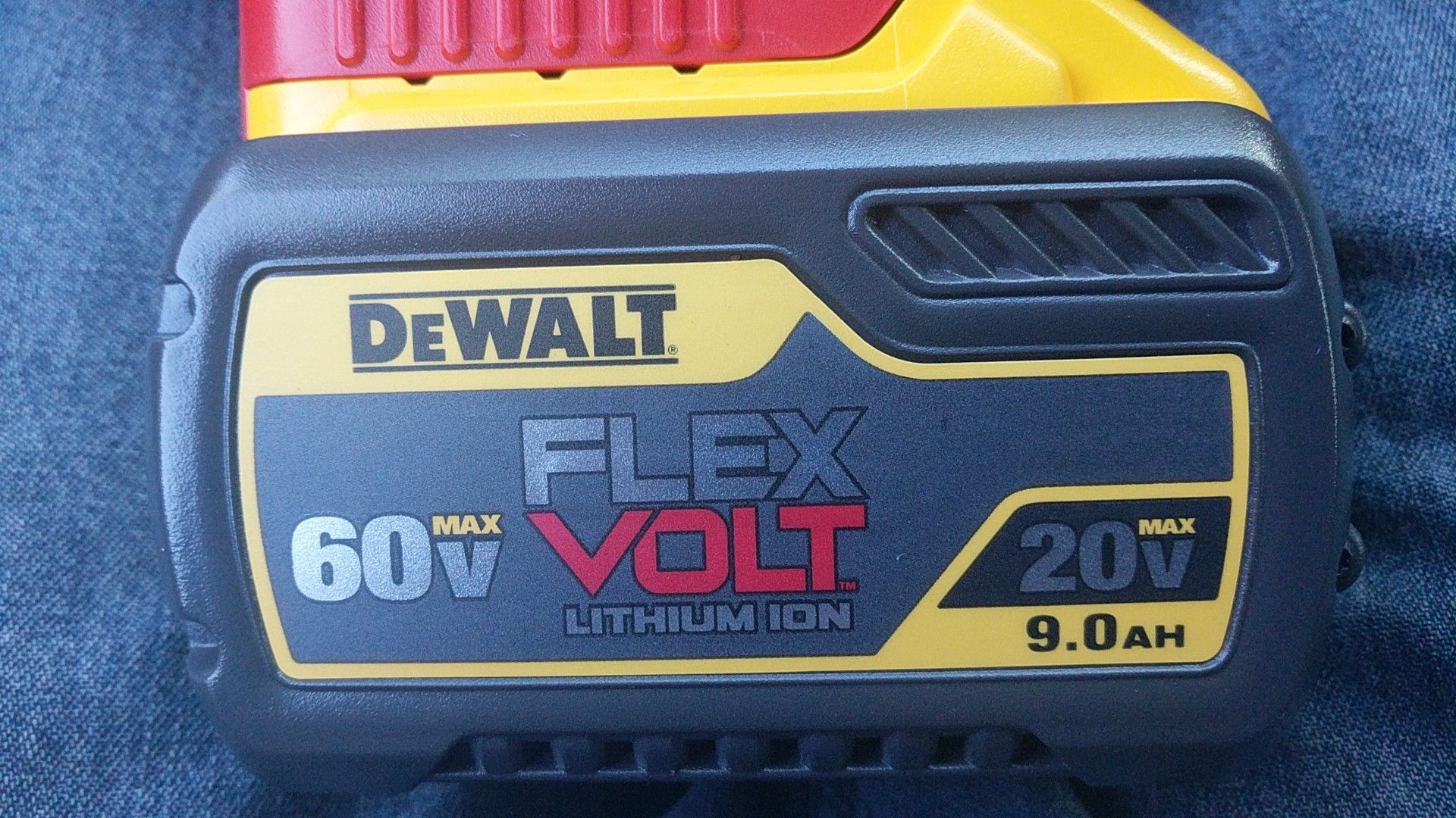 DeWalt flex volt 9 amp battery