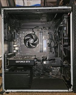 hp omen 30l gt13-0014    +4                    The HP Omen 30L Desktop GT13-0014 is an entry-level prebuilt gaming PC featuring an AMD Ryzen 5 3600 pr