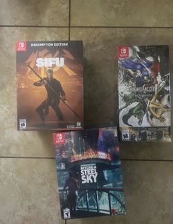 Nintendo switch limited edition games new $45each one price firm