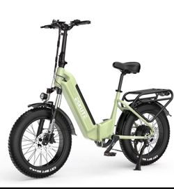 ESKUTE Star Folding Electric Bike, 960Wh LG Battery Cells, Up to 80 Miles Range, 500W(750W Peak) Powerful Motor, Hydraulic Brakes and 7-Speed, 20"x4.0