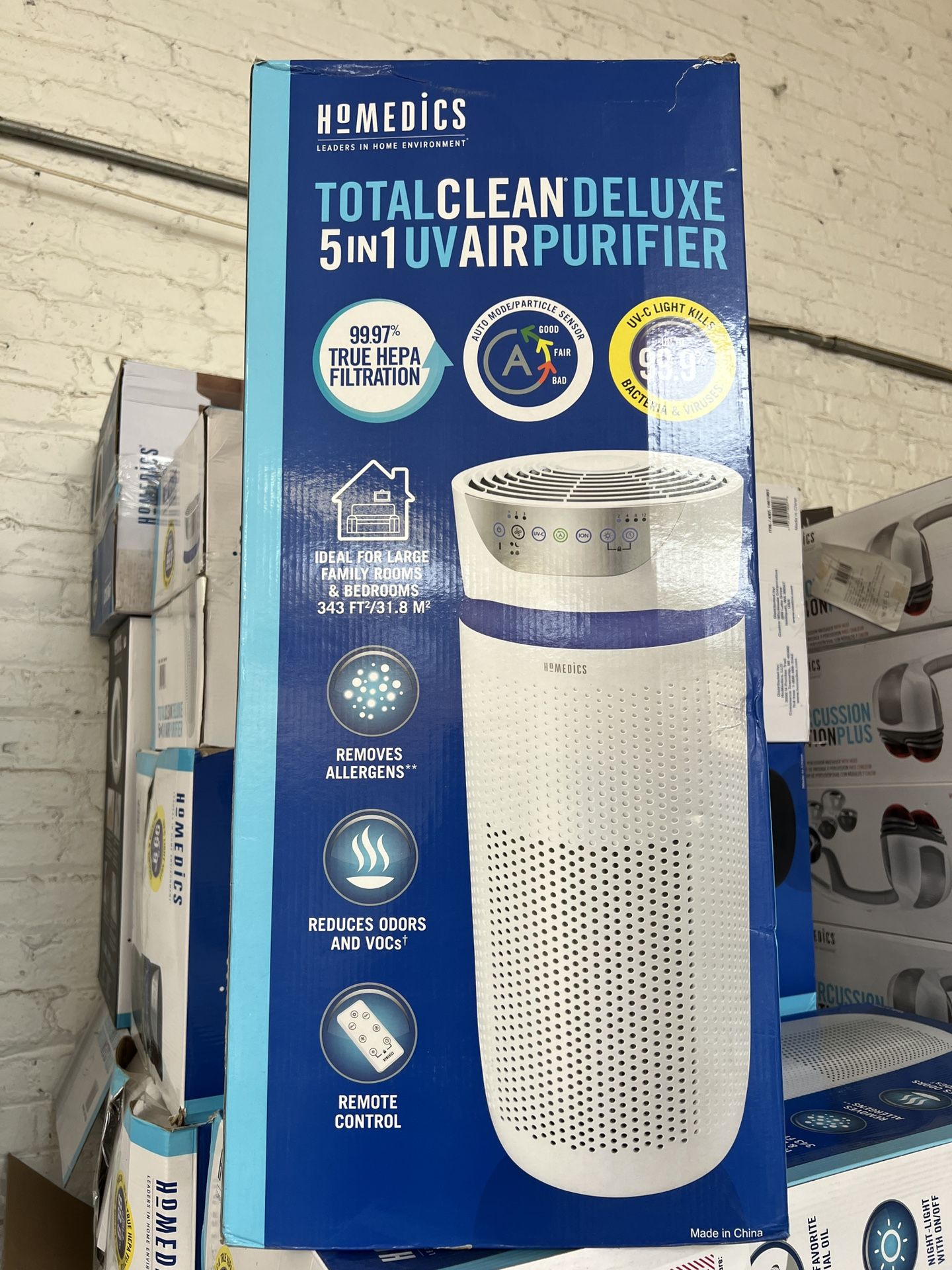 Homedics deluxe 5 in 2024 1 air purifier