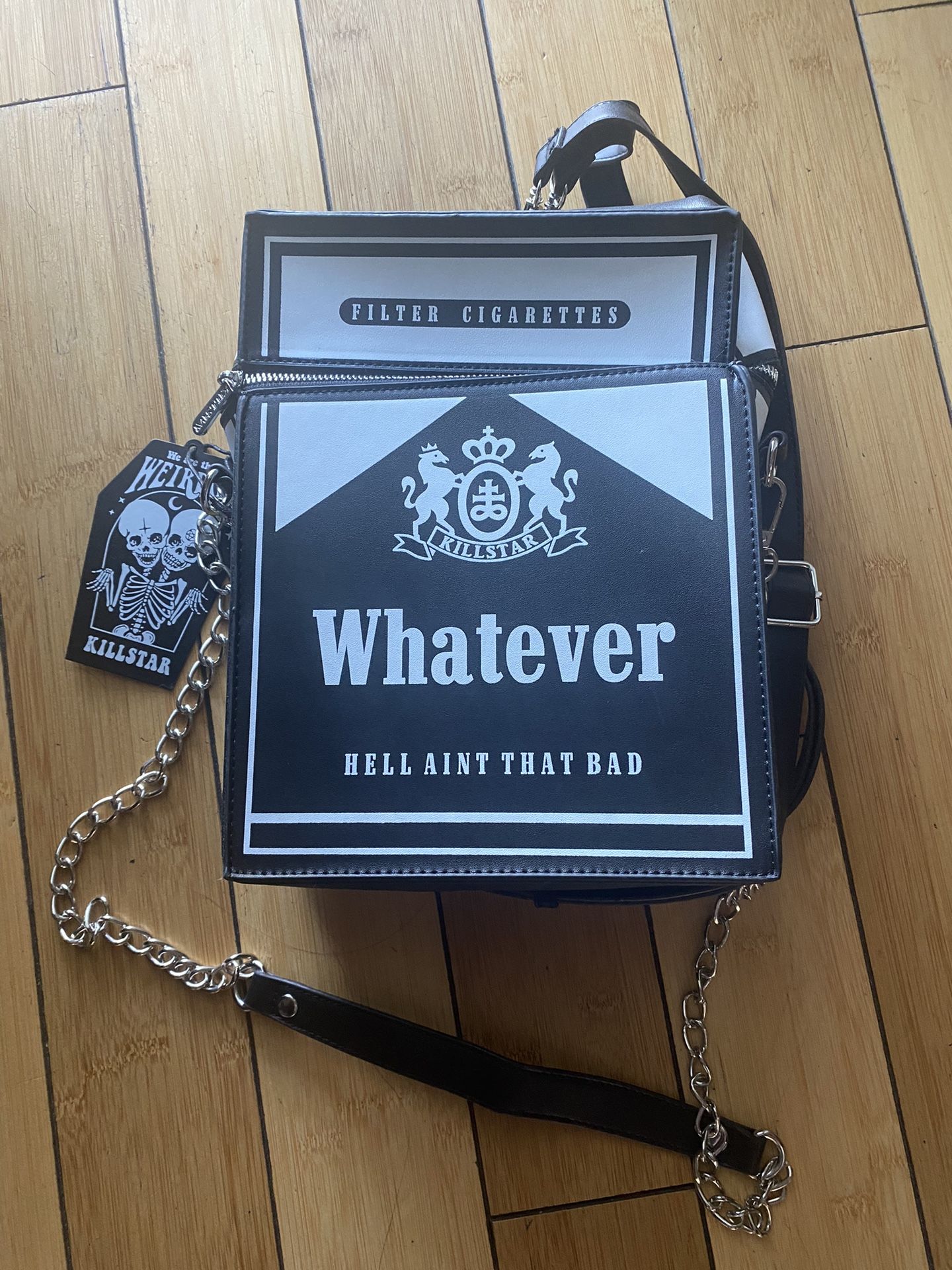 BRAND NEW Killstar cigarette Box Backpack