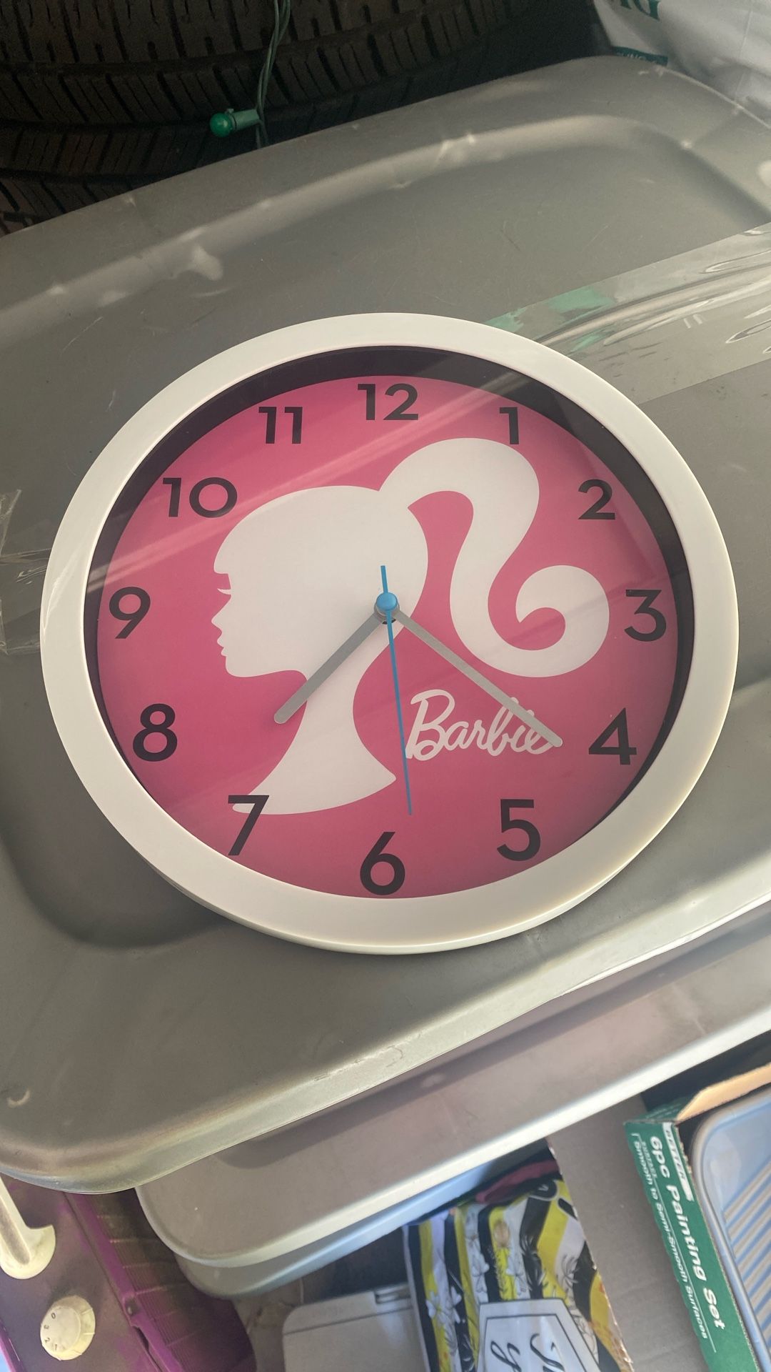 Barbie Themed Wall Clock