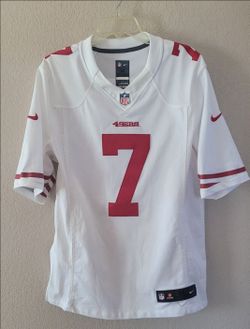 San Francisco 49ers Jersey Mens M White NFL Football Colin Kaepernick #7 Nike