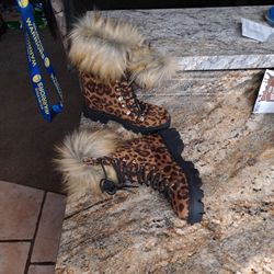 Amazing Cheetah Boots