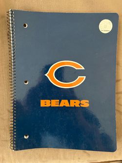 NFL Chicago Bears Spiral Notebook