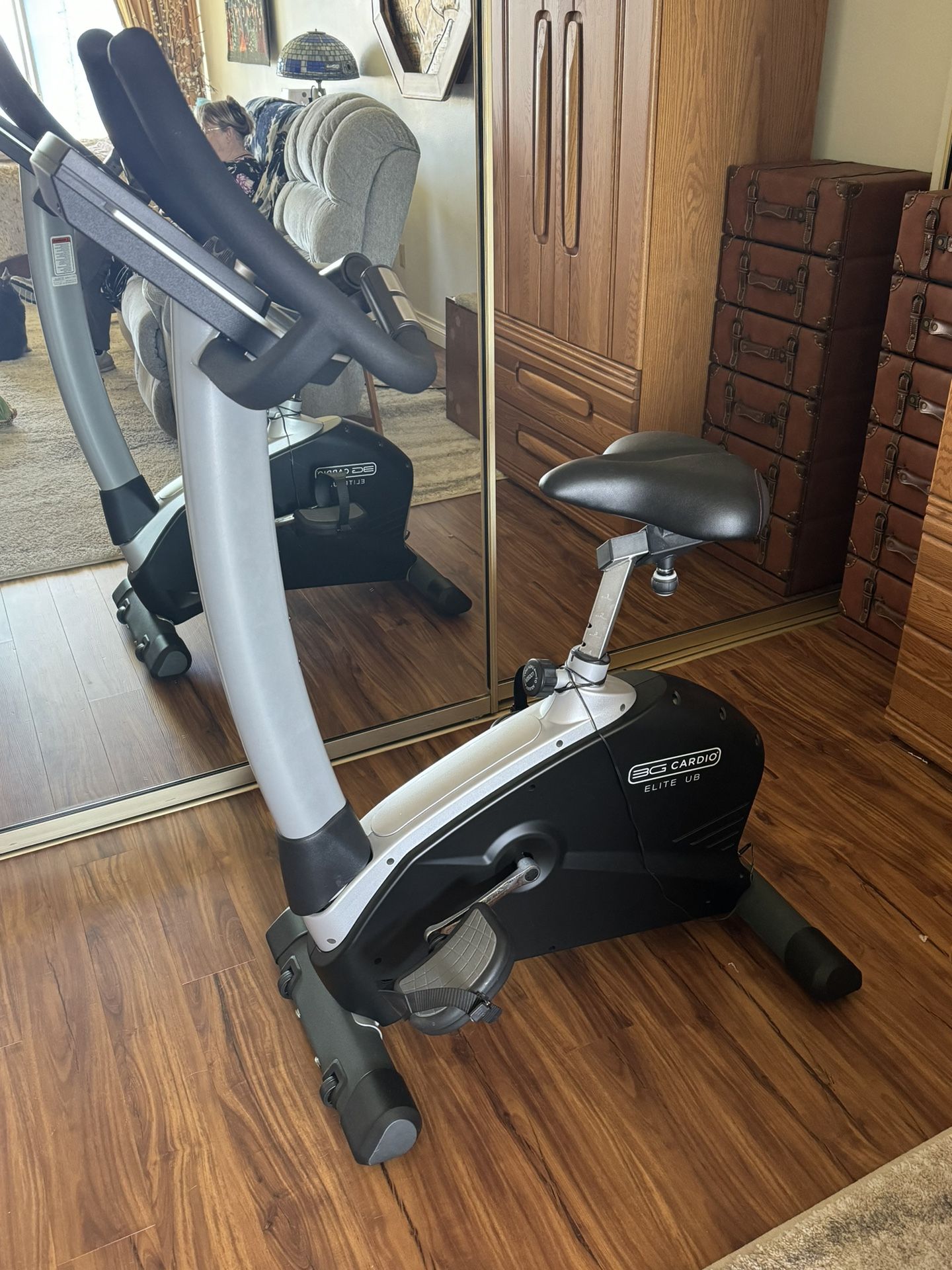 Stationary Exercise Bike — Like New 