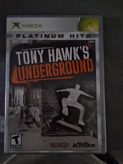 Tony hawks underground for Xbox