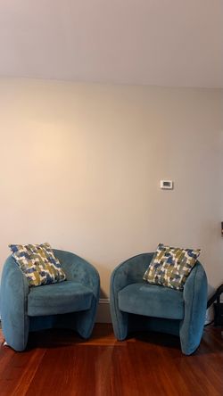 Small Blue Sofas