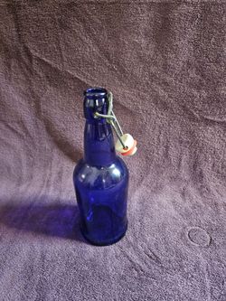 Cobalt Blue EZ Cap Flip Top Bottles - case of 12