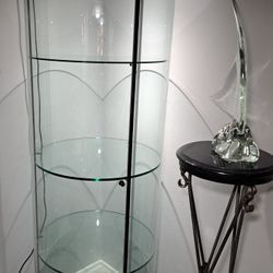 Glass Gabinet 360 degree   (2 Cabints)