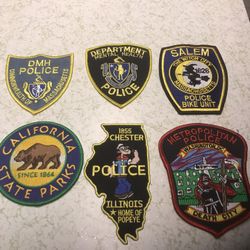 Police patches five dollars each. The Salem Patch Is Sold H