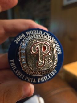 Phillies 2008 jimmy rollins  world series ring giveaway