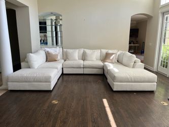 Sectional upscale sofa
