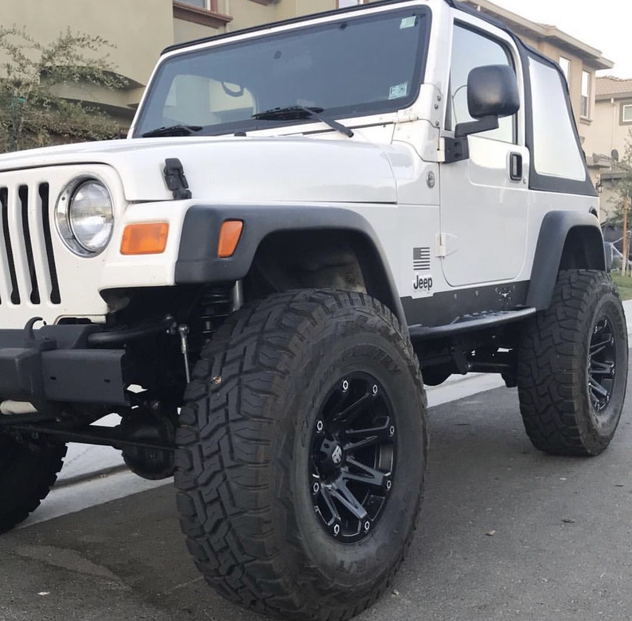 2005 BUILT Jeep Wrangler 4x4 TJ on 37s, locked, and off-road ready for ...