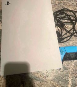 PS5 Disk Edition with two controllers