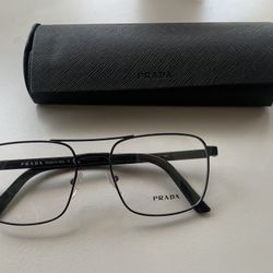 Prada Heritage VPR53X 52-17-140 1AB-101 Women’s Eyeglasses Black Frames 54mm