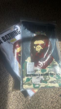 Bape X Burberry Bape t shirts