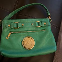 Green Michael Kors Bag