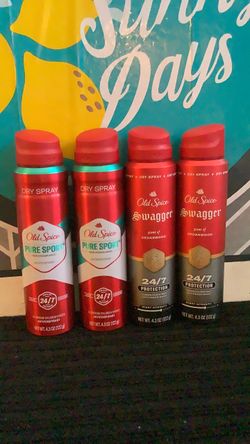 Old Spice Dry Spray Antiperspirant 4-Pack price is firm