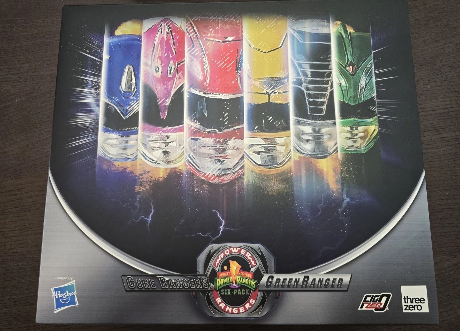 Mighty Morphin Power Rangers 1/6 Scale 6 Pack ThreeZero SEALED NEW