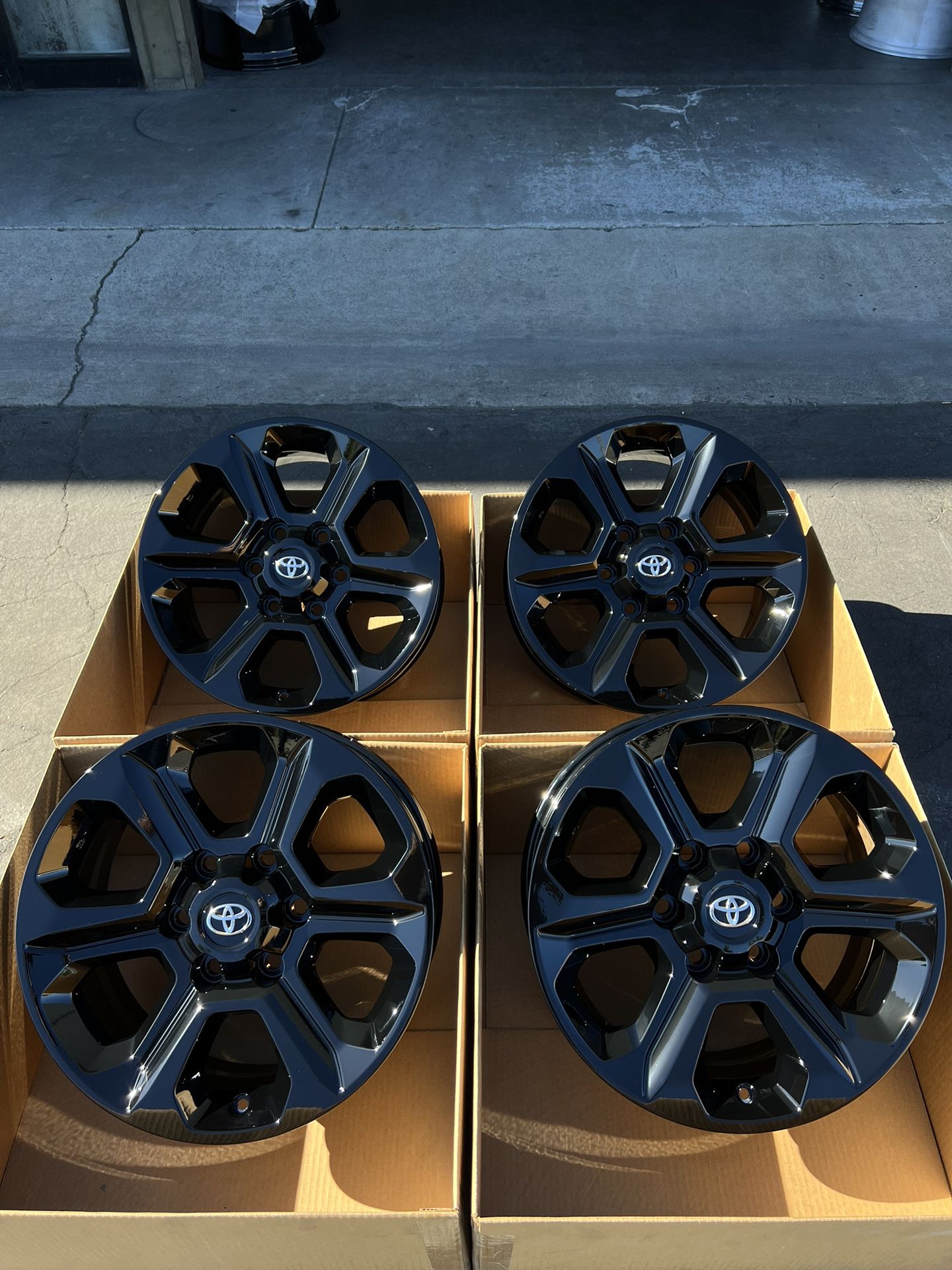 Toyota 17” 4Runner Wheels Rims Gloss Black