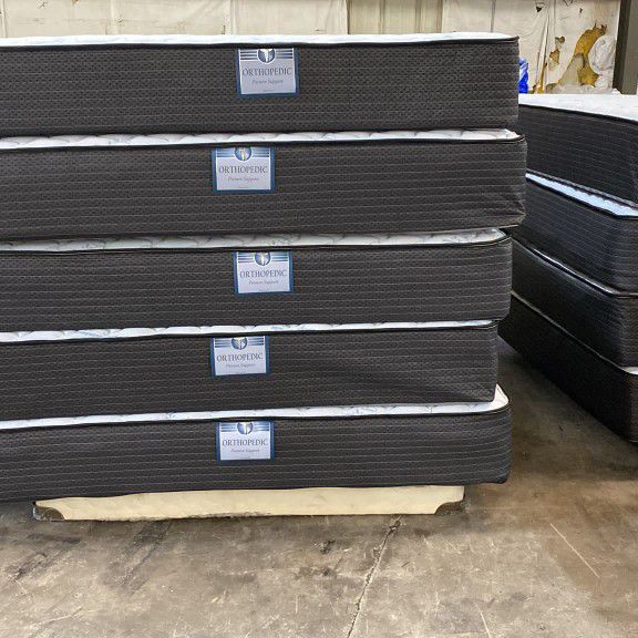 🔥🔥TWIN,FULL,QUEEN AND KING MATTRESS STARTING AT $150‼️A SET BEST PRICE INTOWN BEST PRICE ON BRAND NEW PLUSH TOP MATTRESS ORTHOPEDIC 🔥🔥