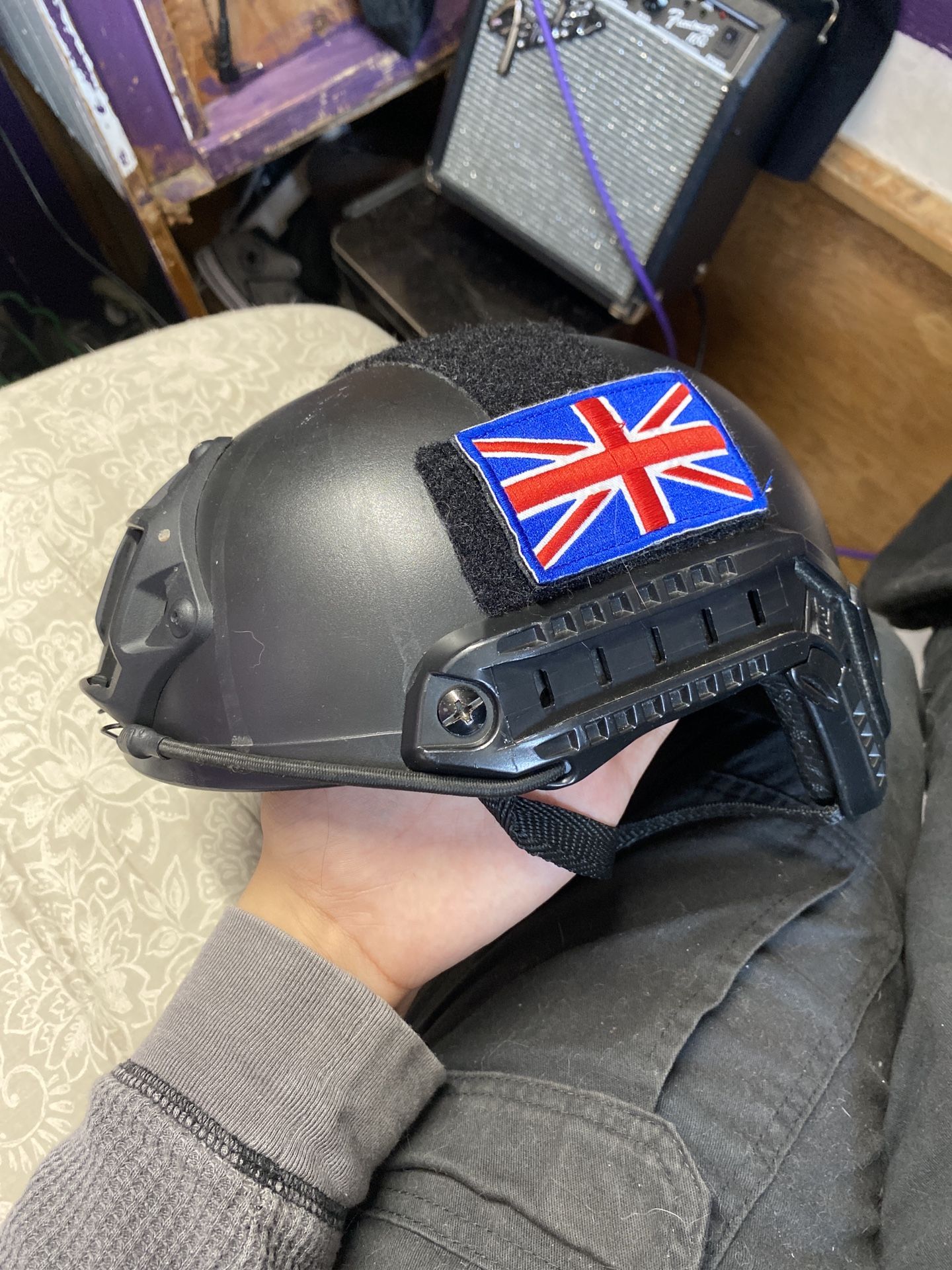 Airsoft Helmet (chin buckle Is Broken)