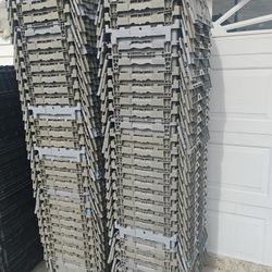 Storage Totes 21x15x12  W Attached Hinged Lids....n.e.phila