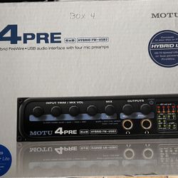 Motu Hybrid I/O