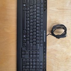 Alienware Multimedia Black USB Keyboard 