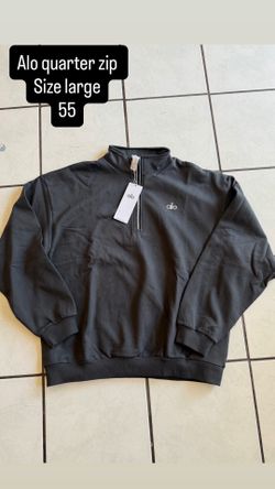 Alo quarter zip size large