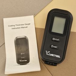 VDiagtool Coating Thickness Gauge Paint Meter 0-1.8mm (CR2032)
