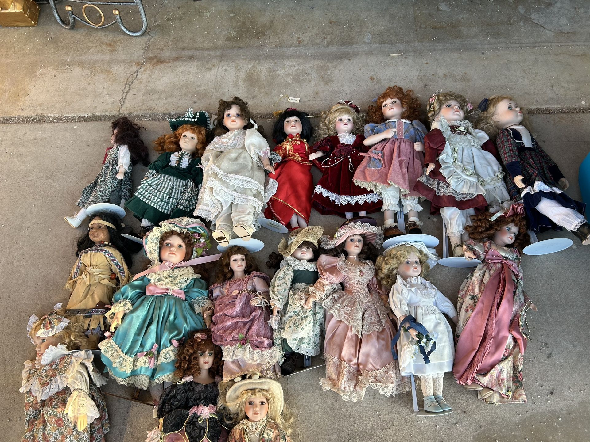 Porcelain Doll Collection