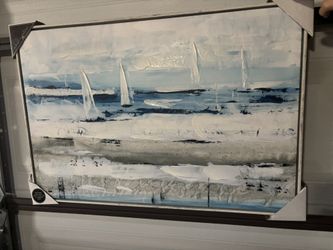 Sea Gaze Frame Wall Art