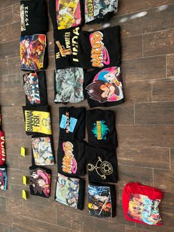Anime/cartoon T-shirts (L &XL)