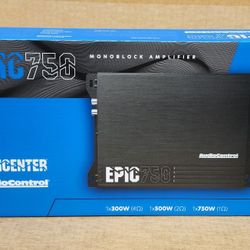 AudioControl Epic Series 750 Power Amplifier Mono Subwoofer System 1500 Watts System 🚨 Payment Options Available 🚨 No Credit Needed 🚨 