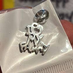 14k gold plated charm