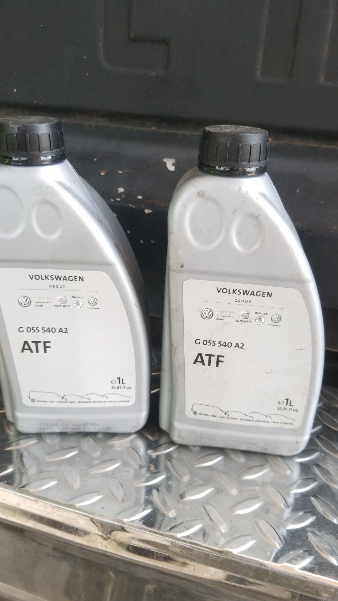 Volkswagen vw transmission fluid G 055 540 A2