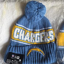 LOS ANGELES CHARGERS BEANIE CAP NEW ERA