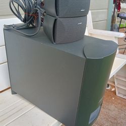 Used Bose Surround Sound Unit,gray color